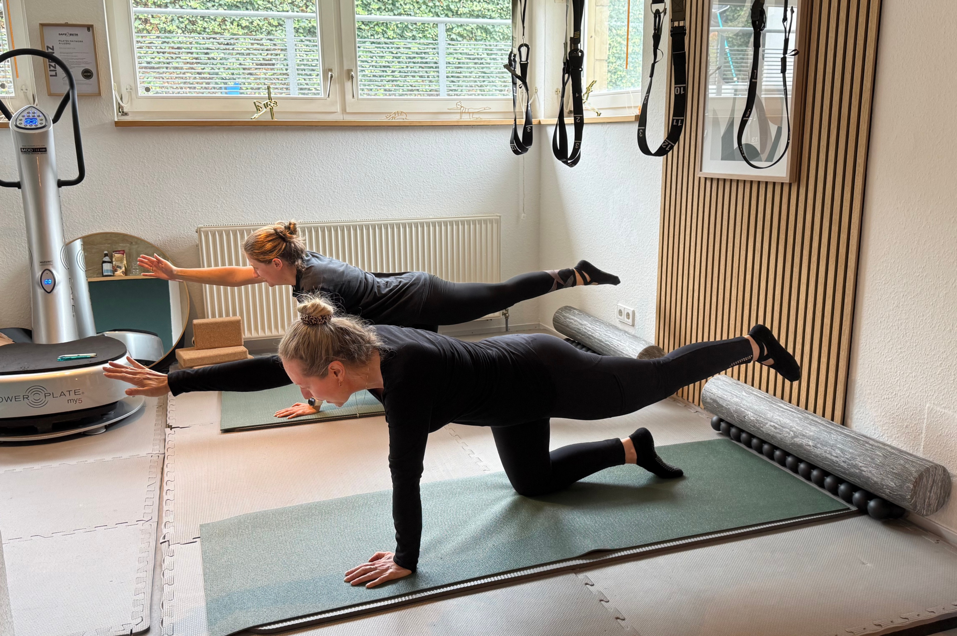 Pilates auf der Matte – Duotraining 1:2